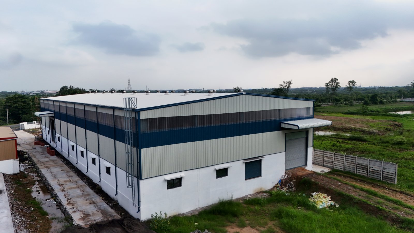 Adani Solar Panel Shed